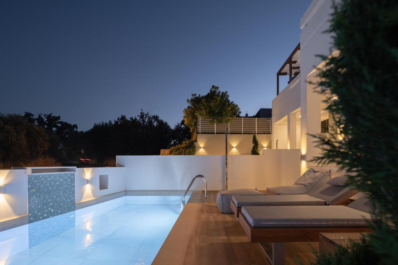 De Light Boutique Villas I II & III - Close To Rethymno, By Thinkvilla Atsipopoulo Ngoại thất bức ảnh
