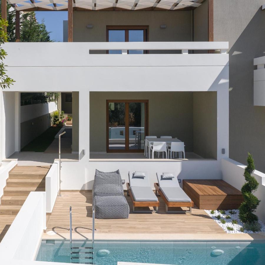 De Light Boutique Villas I II & III - Close To Rethymno, By Thinkvilla Atsipopoulo Ngoại thất bức ảnh