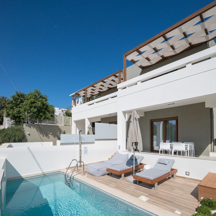De Light Boutique Villas I II & III - Close To Rethymno, By Thinkvilla Atsipopoulo Ngoại thất bức ảnh