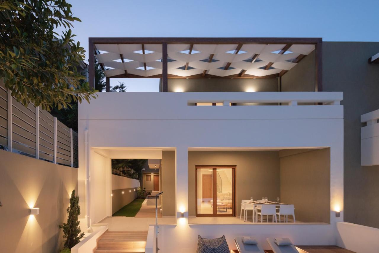 De Light Boutique Villas I II & III - Close To Rethymno, By Thinkvilla Atsipopoulo Ngoại thất bức ảnh