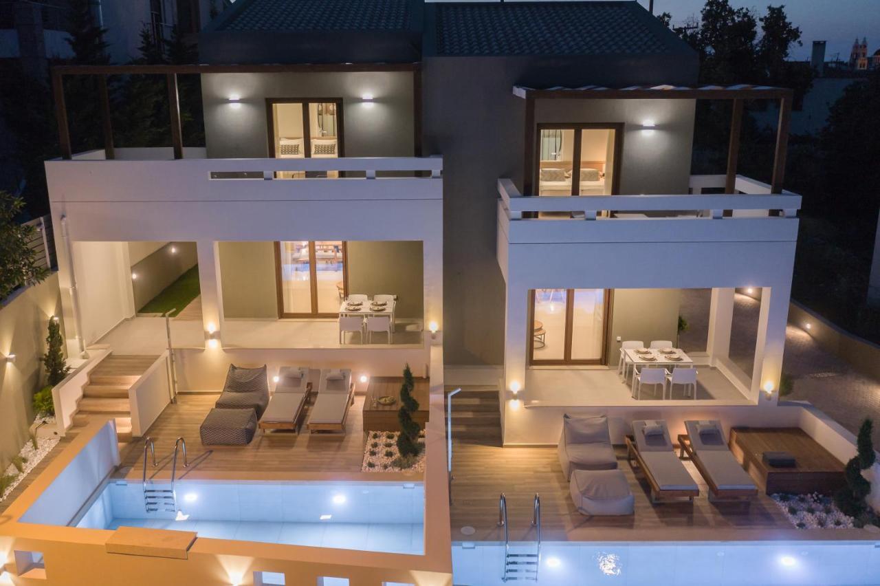 De Light Boutique Villas I II & III - Close To Rethymno, By Thinkvilla Atsipopoulo Ngoại thất bức ảnh