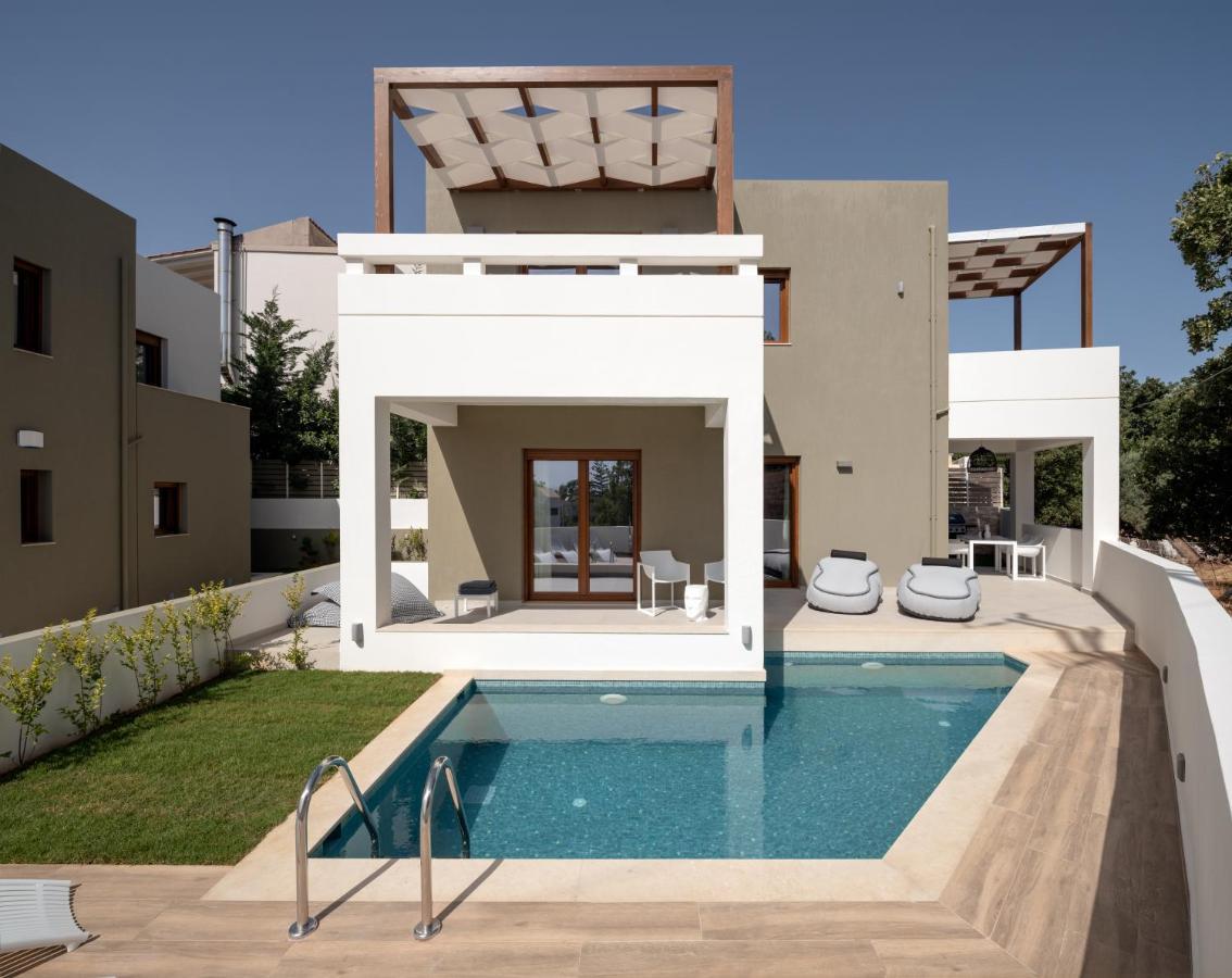 De Light Boutique Villas I II & III - Close To Rethymno, By Thinkvilla Atsipopoulo Ngoại thất bức ảnh