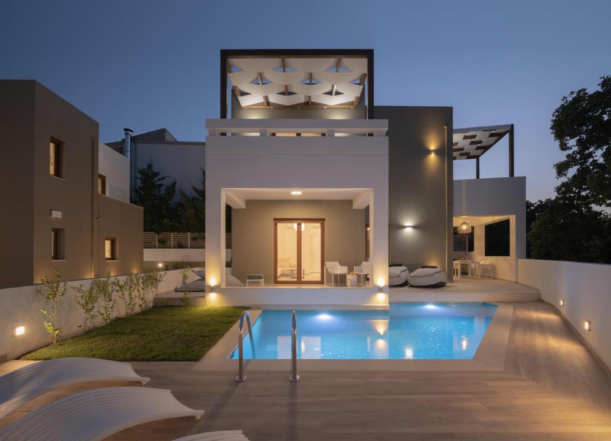 De Light Boutique Villas I II & III - Close To Rethymno, By Thinkvilla Atsipopoulo Ngoại thất bức ảnh